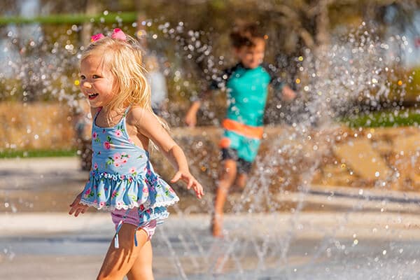 Splash Pad in Canyon Falls